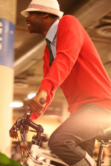 hm7: Interbike Fashion Show Day 2 by Richard Masoner / Cyclelicious on Flickr.