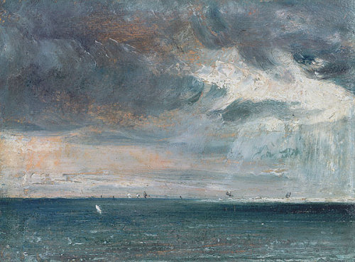 ithinkol-blog:A Storm off the Coast of Brighton - John Constable (1776-1837)