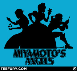 gamefreaksnz:  teevil:  Miyamoto’s Angels by Visual Singularities on sale Wed 09/21/11 at teefury.com  USDบ for 24 hours only  NOTABLE