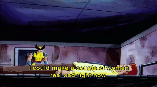 xmenanimated:there are very few things he could have said to make hovering over an unconscious Scott