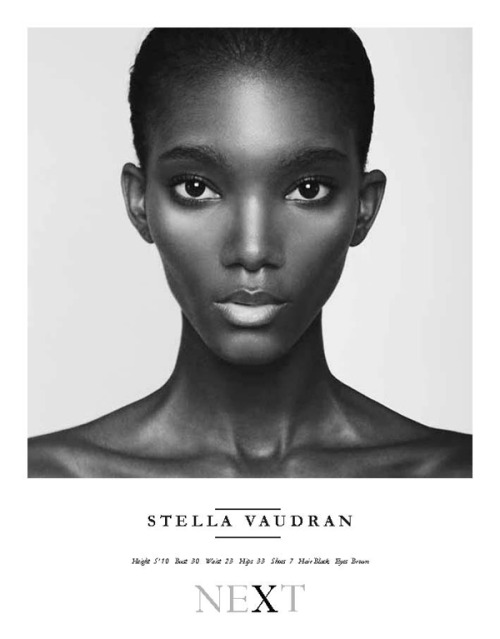 luvvmoment:“LUVV…” Moment~ Stella Vaudran of NEXT Models has the face of an angel, here is her Londo