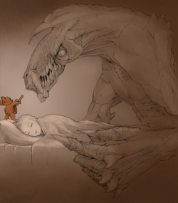 literalwritersblock:  This is why it’s pivotal to sleep with a Teddy bear. 