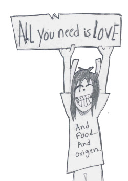 Me-Convierto-En-Geek:  Misconejossoncool:  Love Is All You Need  Larga Vida A Los