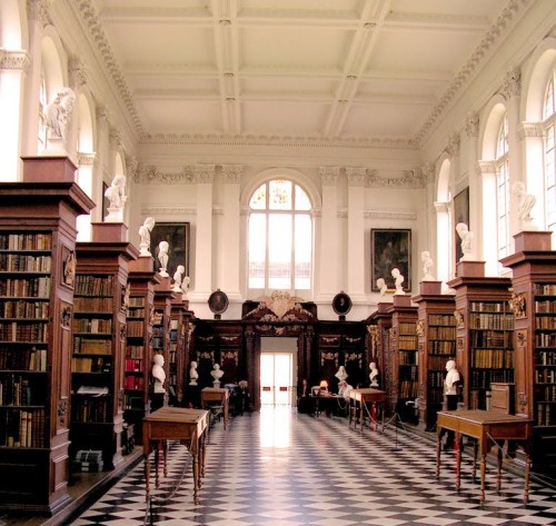 alabasteretard: The Wren Library, Trinity College, Cambridge I will work here some day.