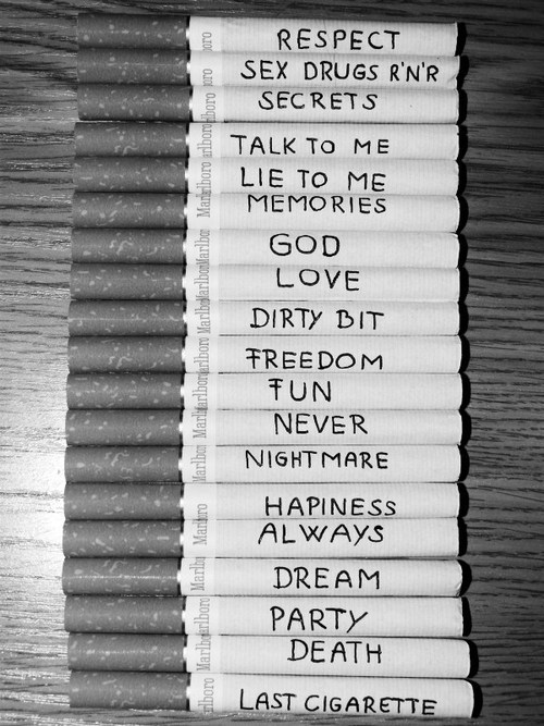 My thoughts eat me alive