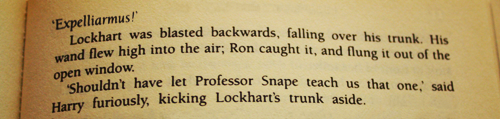 the-sunbird:  theatomicboom:  # OMG BUT CAN WE TAKE A MINUTE TO REALIZE THAT WHAT WOULD BECOME HARRY’S FAVOURITE AND NUMBER ONE USED SPELL  # THE SPELL THAT SAVED HIS LIFE COUNTLESS TIMES # THE SPELL THAT WAS MARKED AS THE ONE THAT IDENTIFIES HIM 