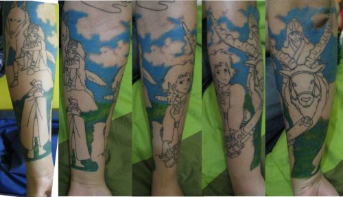 fuckyeahtattoos:  In process… Miyazaki’s porn pictures