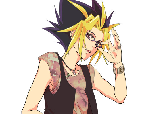 tightleatherandmidgets:  hipsters everywhere! *o*  hipster!yuma omg &lt;333