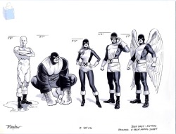 comicallll:  Jean Grey X-Men Model Sheet By Mike Mayhew  This just made my inner geek twitch a lil bit!