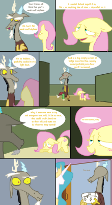 I always hear fluttershy’s words in