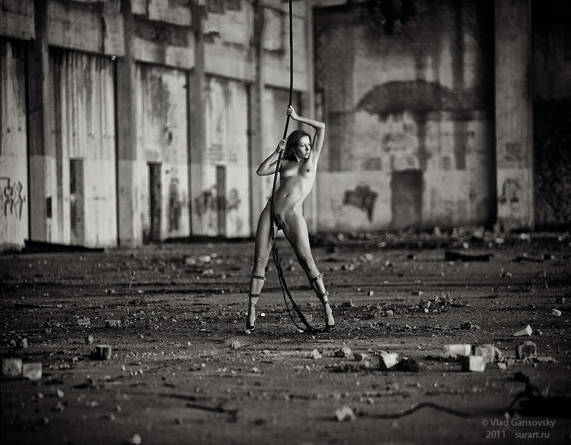 Saturday Something 1: Vlad Gansovsky naked in the ruins