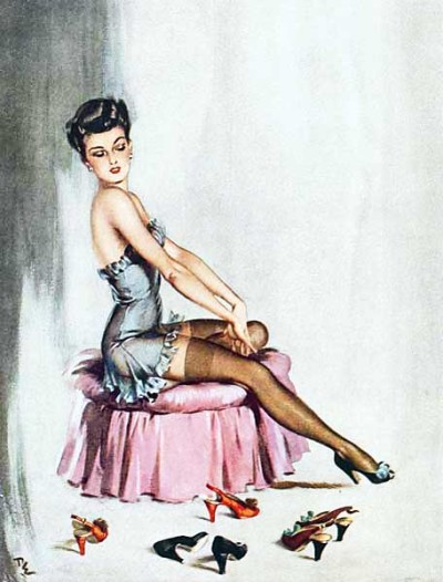 vintagegal:
“ art by David Wright 1945
GPOY
”
I feel her pain!
