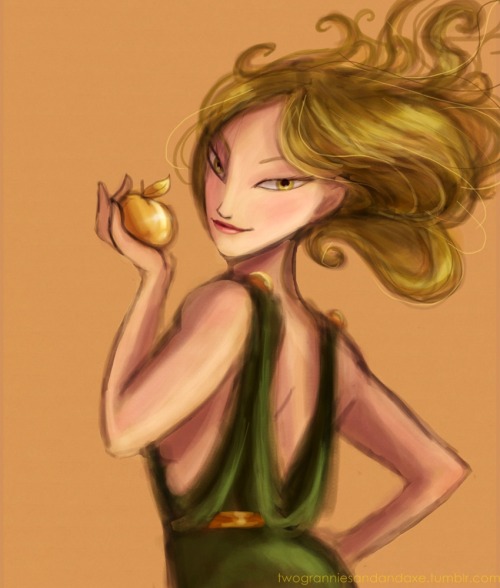 twogranniesandanaxe:Eris (in latin “Discordia”) is the greek goddess of discord, strife,