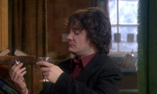 bpgonzo:  Fran: So what’s it like, then, you know, fags and booze? Bernard: Well to be honest, after years of smoking and drinking, you do sometimes look at yourself and think… Fran: Yep. Bernard: You know, just, sometimes in between the first cigarette