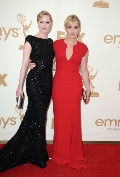 bohemea:  Evan Rachel Wood &amp; Kate Winslet - Emmy arrivals, September 18th