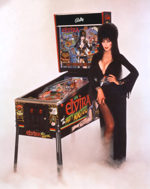 jainaraine:Elvira Pinball Machine.