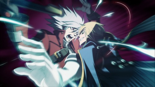 divinebloodedge:Some of the best moment in BLAZBLUE