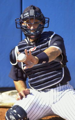 I just love catchers and their gear.