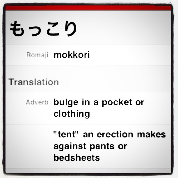 atomicboyx:  My new favorite japanese word “Mokkori” lol!!! #Tokyo  (Taken with