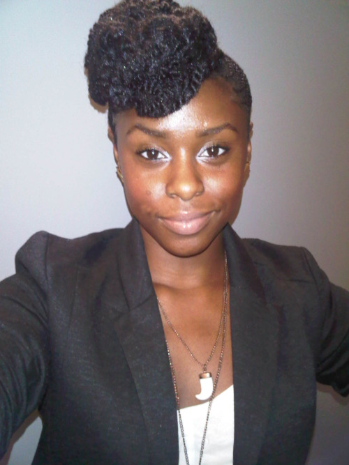 partyoverhair:GORGEOUS Protective Updo submitted by @Fashionably_l8! @blackandkilling #BGKI