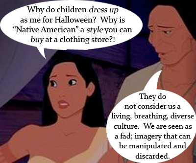 velocicrafter:“Why do children dress up as me for Halloween? Why is “Native American” a style you ca