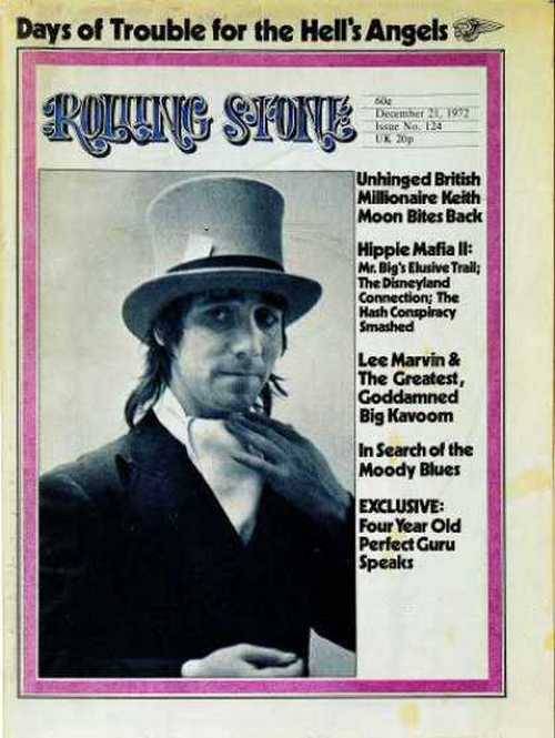 superseventies:
“ Keith Moon on the cover of Rolling Stone, 1972.
”