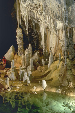 I just thought about Carlsbad Caverns and Halloween. I don’t know if they do any special events for Halloween but I can’t imagine anything more spooky and more beautiful than going deep into those caves at night with some slow dream pop goth music