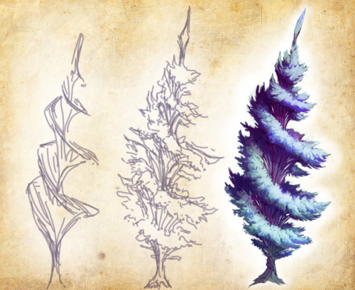 Spiral Pine Concept, Vegetation Celinsy~