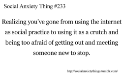 Social Anxiety Things