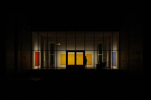 Menil Collection at Night