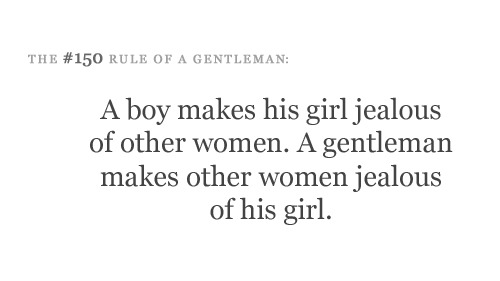 Etiquette for a Gentleman