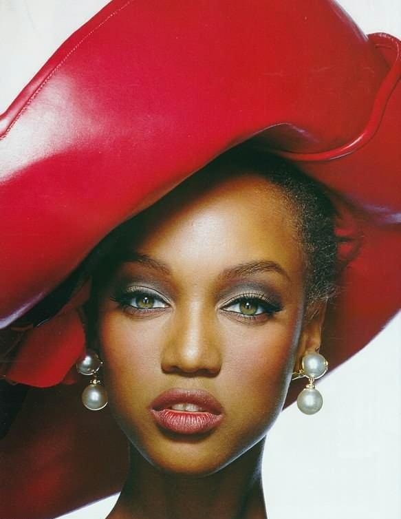 The Fashion Of His Love — Vintage Tyra Banks 90's Editorial