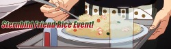 beardorado:  Response from the creators of ‘Tiger &amp; Bunny’ to the ‘Friend Rice Event’: Keichi Satou: That’s a lot of fried rice (lol) Thanks, and (thanks for the food) Msayuki Ozaki:  …!! I wish to express my deeeepest appreciation for