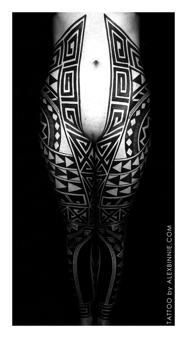 blackworktattoos:  ❁ Blackwork Bodysuit • Tattoo Masterpiece Tattooed by Alex