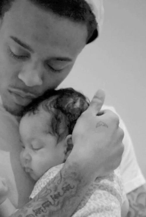 teemontana:bow wow &amp; his daughter :) awww