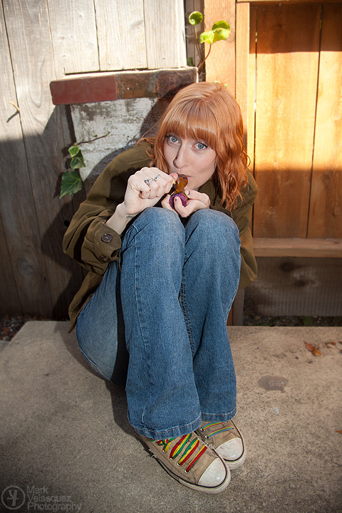 For all the stoners out there, here&rsquo;s a shot of my lovely friend Erin taking