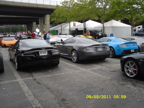 Aston Martin Club Meeting at the Baltimore Grand Prix