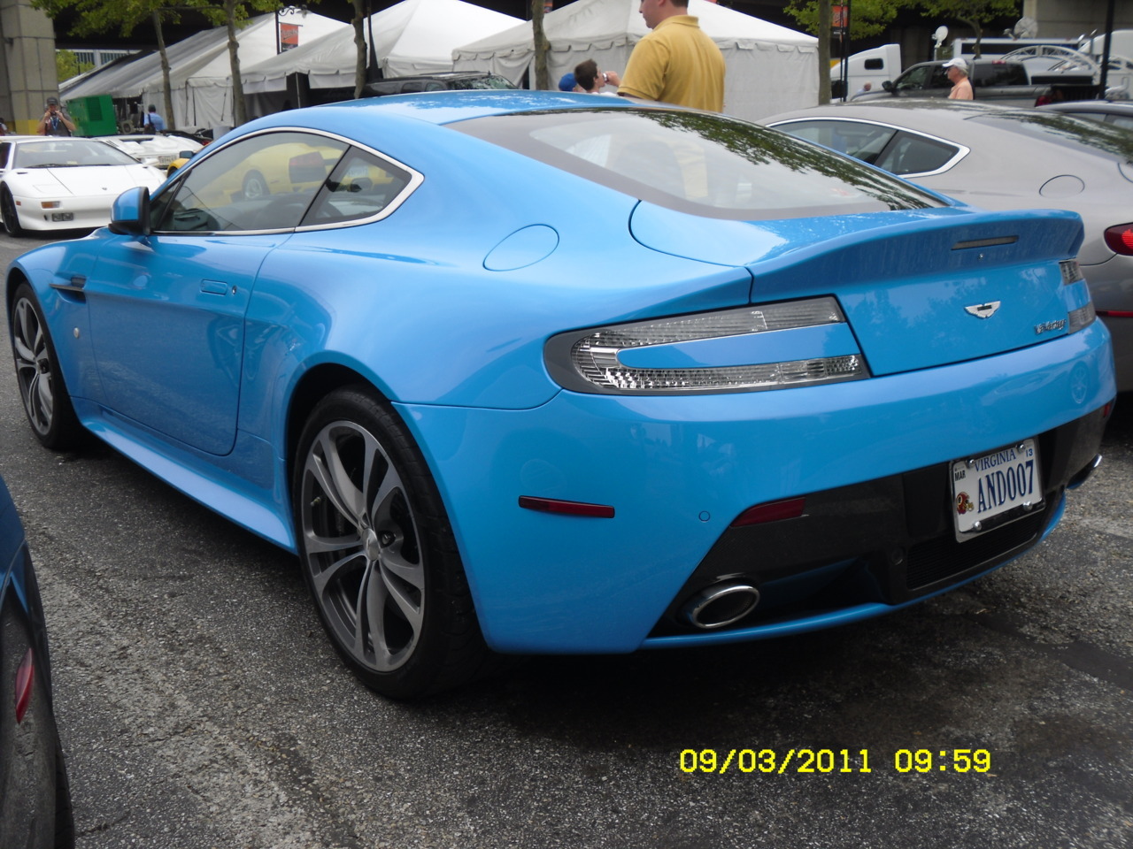 Aston Martin Club Meeting at the Baltimore Grand Prix