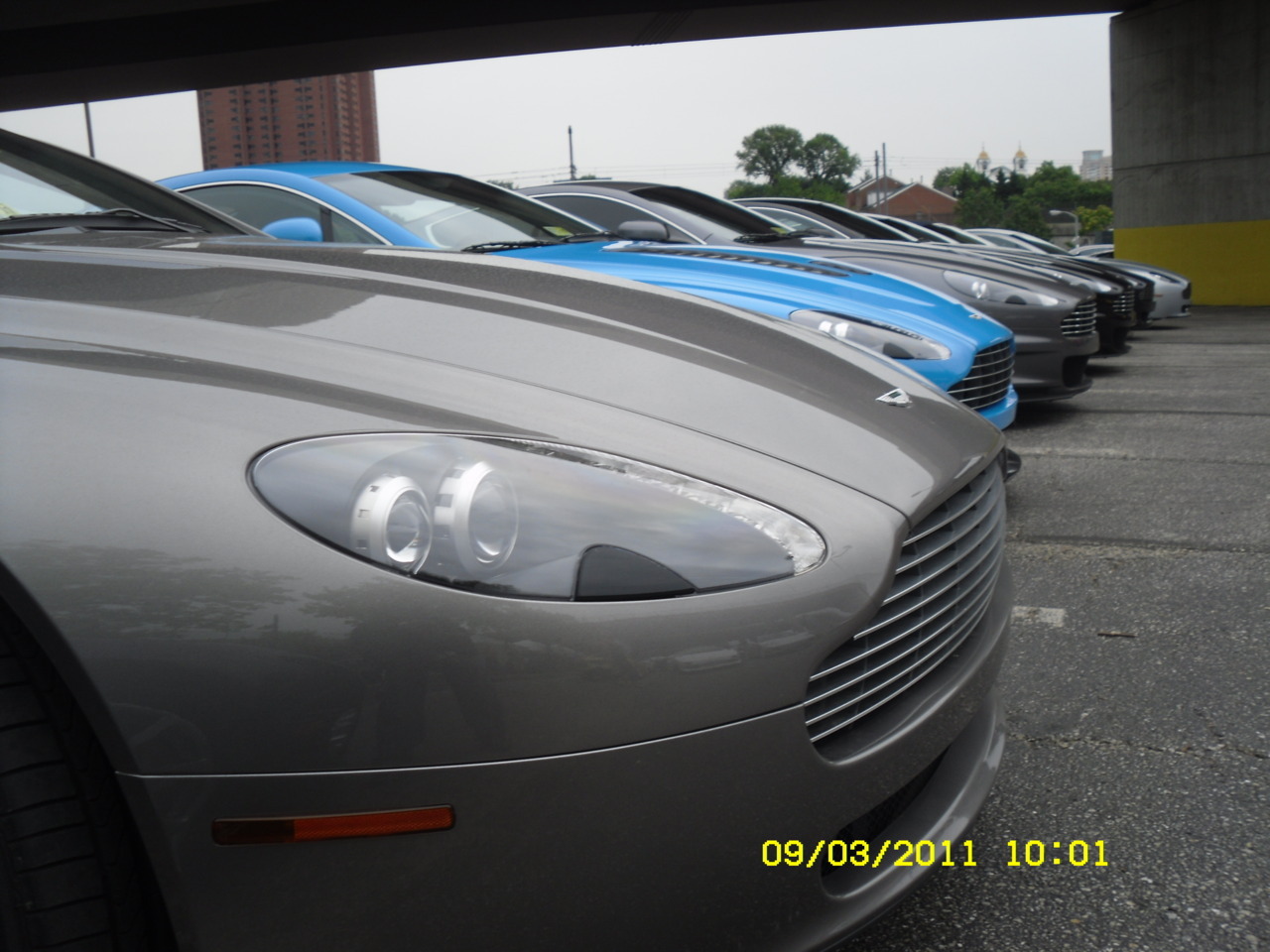 Aston Martin Club Meeting at the Baltimore Grand Prix