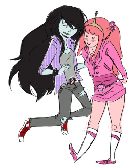 thetatteredendsofautumn:   sorry i suck u_u  ugh pb and marceline are super perfect uughhh  