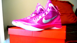 itsajmelo:  Pink 2011 Hyperdunks.  