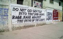 tigersjawdesire:  Dylan Thomas: “Do Not Go Gentle Into That Goodnight.” 