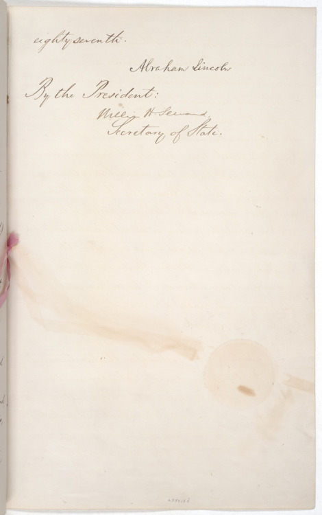 Presidential Proclamation 93 (Preliminary Emancipation Proclamation), September 22, 1862
President Lincoln issued the preliminary Emancipation Proclamation in the midst of the Civil War, announcing on September 22, 1862, that if the rebels did not...