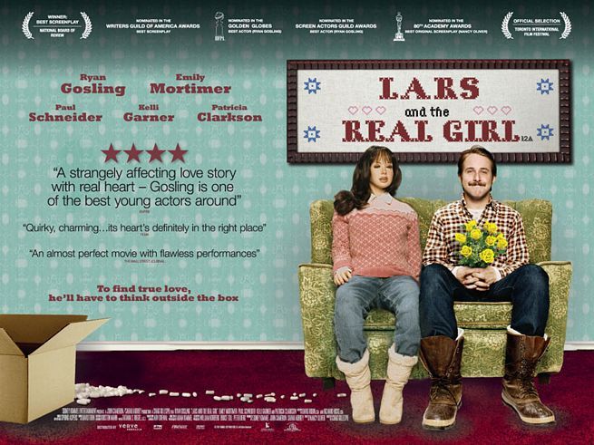 fuckyeahmovieposters:  Lars and the Real Girl (via Persephone81)  lo último, lo