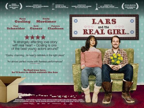 fuckyeahmovieposters:  Lars and the Real Girl (via Persephone81)  lo último, lo juro