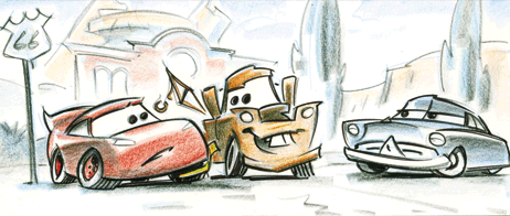 Cars From Storyboard To Screen