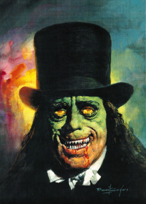 cheesemaker:  Classic Monster series by Basil Gogos.  He is well known for his famous movie monster pictures.  http://www.basilgogos.net/ http://cheesemaker.tumblr.com/ 