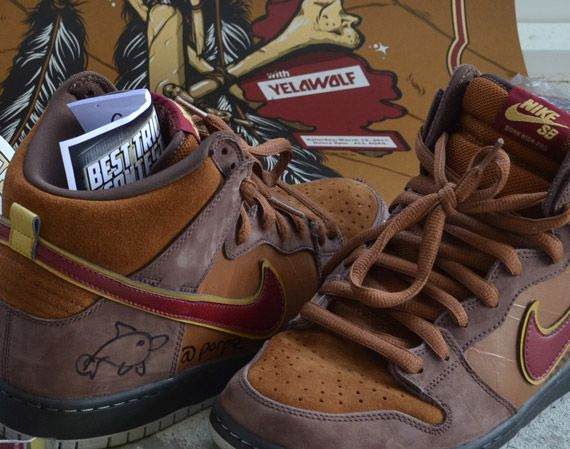 SB dunk hi Cigar