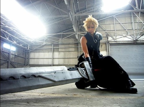 strife-cloud:  snixxy:   Kaname as Cloud.   Awesome cosplay. <3  Always reblog KANAME☆-samaaaa~ 