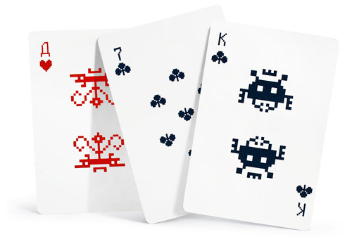 it8bit:  Space Invaders Pixel Deck  - by Alexei Lyapunov and Lena Erlikh Available